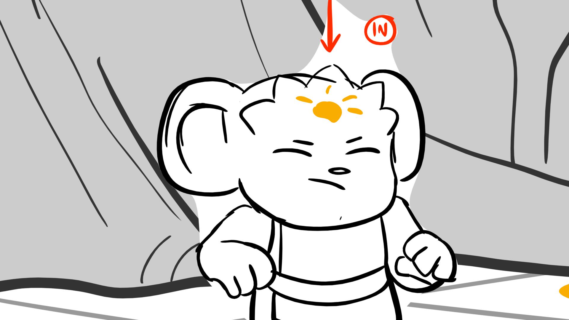 Fun with Nubs — Ep. 112, lámina 011, storyboard by Melissa Ballesteros
